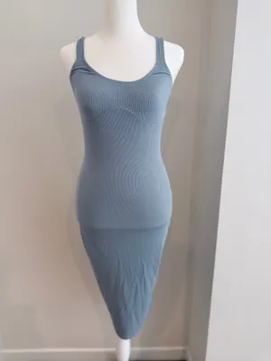 superdown Taylor Open Back Dress Slate thumbnail 3