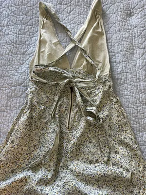 Free People Floral Tie Back Dress thumbnail 3