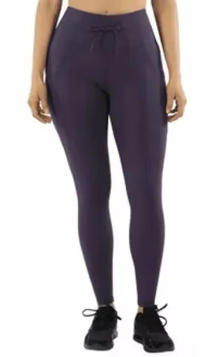 Spyder Active Sport Women's Purple High Waisted Stretch Cargo Leggings thumbnail 1