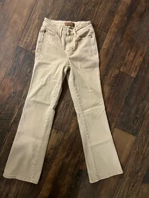 Judy Blue Tan denim thumbnail 3