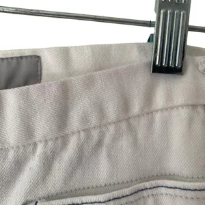 Marithe Francois Girbaud White Denim Capri Cropped Rainbow Embroidered Jeans 27 thumbnail 3