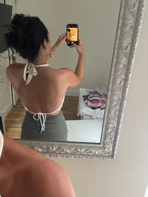Zara Silk Halter Top thumbnail 4