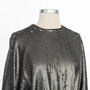 Anine Bing. Angie Sequin‎ Belted Mini Dress In Sequins. thumbnail 12