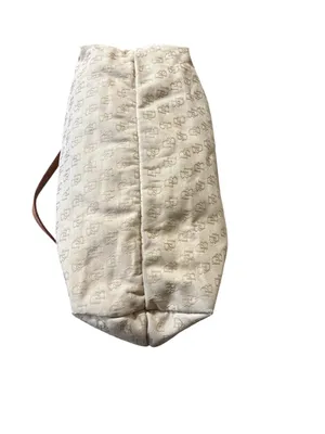 Dooney & Bourke Monogram DB Hobo Shoulder Bag - Neutral thumbnail 4