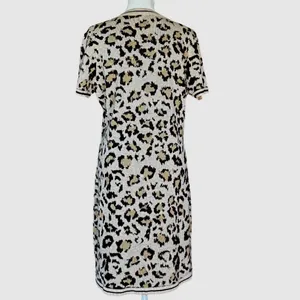 Heartloom‎ Vivette Leopard Print Knit Dress Sz L thumbnail 10