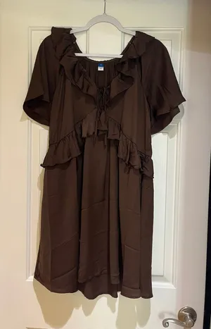 Old Navy Brown Dress thumbnail 1