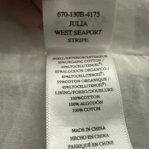 Rails Organic Cotton‎ Tiered Neutral Striped Midi Dress Size XS Sundress thumbnail 11