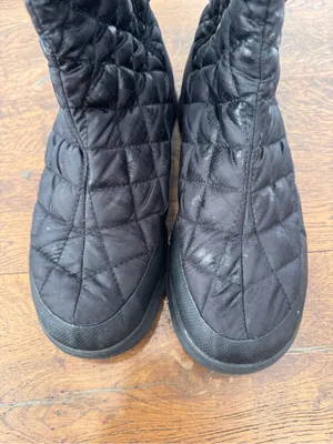 The North Face Womens Thermoball Pull On Boots Black Sz 9 Faux Fur Lining thumbnail 3