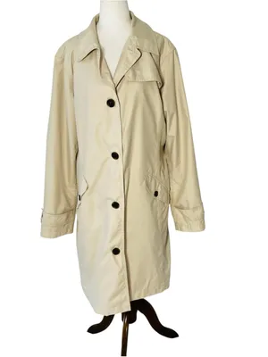 LANDS' END Classic Trench Coat Jacket thumbnail 3