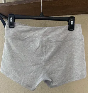 Born Primitive grey & white striped booty shorts thumbnail 4
