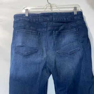 Chico’s Pull On Straight Jeans Women’s 12 thumbnail 5