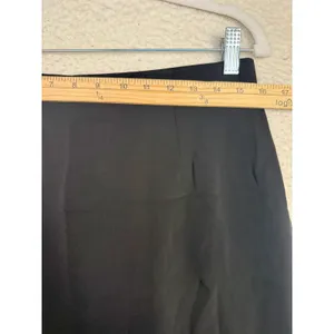 Halara Skirt Womens L Black Straight Pencil Knee Length Business Casual Work thumbnail 4