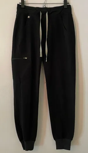 FIGS Black Zamora Jogger Scrub Pants Uniform Nurse Doctor Women's size XS thumbnail 1