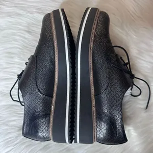 Exé Platform Loafers Metallic Black Scale Print Size 41 thumbnail 9