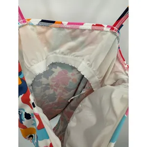 Lands End Womens Floral Tankini Bathing Suit Top Size 8 Multicolor‎ Swim AV19 thumbnail 5