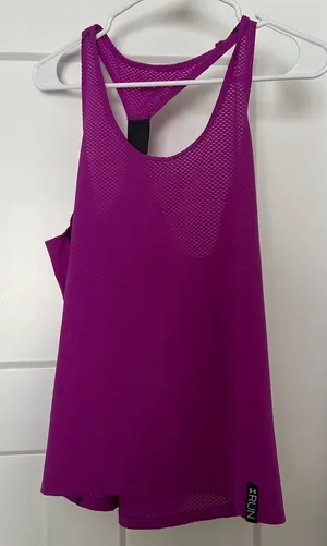 Under Armour Vibrant Purple Muscle Tee thumbnail 1