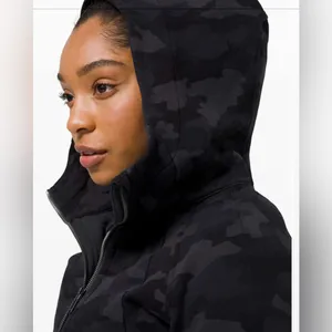 Lululemon Scuba Hoodie *Light Cotton Fleece Heritage 365 Camo Deep Coal Multi thumbnail 6