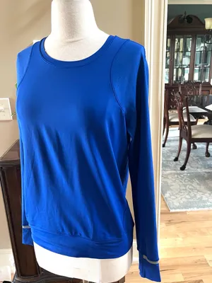 Lululemon Royal Blue Long Sleeve thumbnail 8
