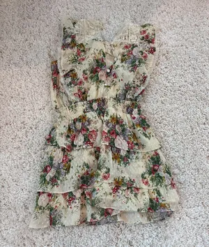 Love Shack Fancy Floral Dress Mini thumbnail 1