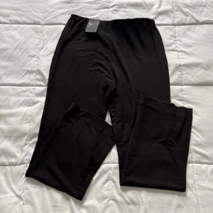 NWT‎ WHBM Passporter Boot Pants Black Womens Medium Stretch Quiet Luxury City thumbnail 7