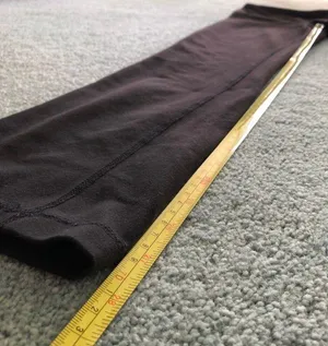 Lululemon Black & Gray Yoga Pants Full Length Leggings thumbnail 9
