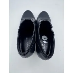 Black Rivet 7 Black Ankle Booties‎ Women's Tira Block Heel Elastic Gore thumbnail 6