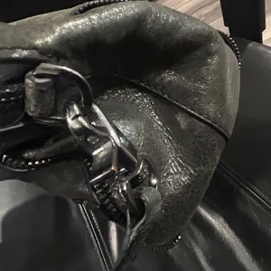 Botkier Shiny Black Leather Satchel/ Crossbody Bag thumbnail 5