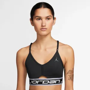 Nike Womens Jordan Indy Logo Light Support Sports Bra Size Small thumbnail 4
