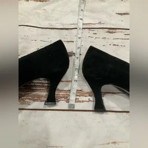 Vintage Ellemenno Leather Sherry Black Pumps‎ thumbnail 5