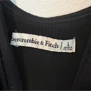 Abercrombie & Fitch Black Midi Dress thumbnail 3