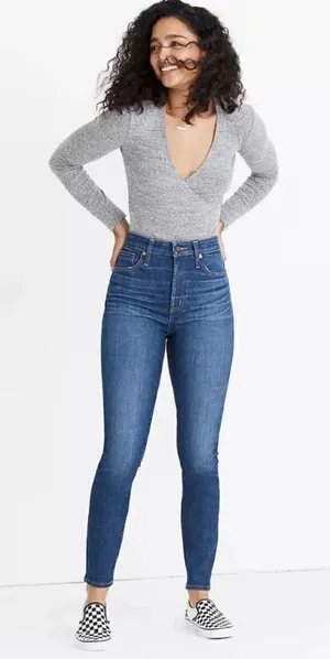 Madewell Curvy‎ High Rise Skinny Sz 28 thumbnail 1
