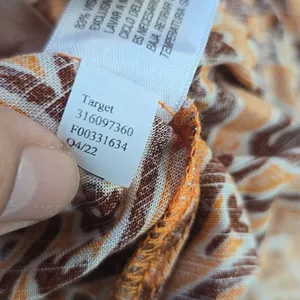 Knox Rose NWOT‎ Dress Wide Strap Orange Coral Floral Boho Midi Dress XXL thumbnail 10