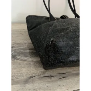 Dooney & Bourke Coated Canvas Cindy Tote Bag k8951606 Denim Shoulder Bag thumbnail 10