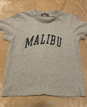 Brandy Melville Grey Malibu Top thumbnail 1