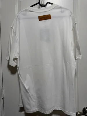 Designer T-shirt white men size M thumbnail 4