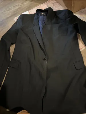 Reformation Classic Black Single-Button Women's Blazer Coat thumbnail 8