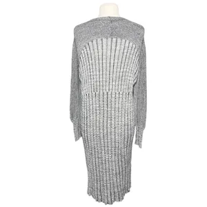 FREE PEOPLE Women’s Boho Slouchy Shadow Striped Button Front Cardigan thumbnail 6