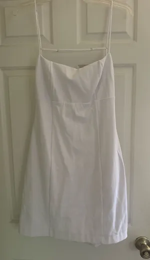 White Abercrombie Dress thumbnail 1