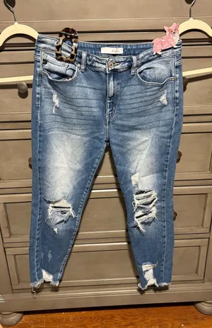 KanCan USA Jeans Skinny Distressed thumbnail 1
