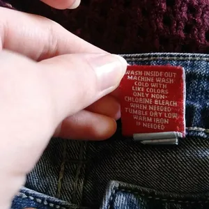 Elle Monaco Blue Mid Rise Bootcut Jeans thumbnail 5