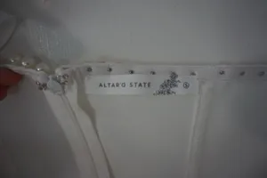 Altar'd State White Strapless Mini Dress thumbnail 4