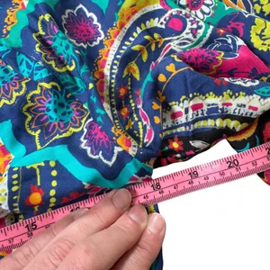 Johnny Was Multicolor Paisley Maxi Dress thumbnail 9