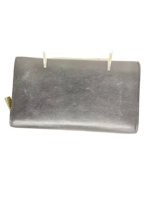 Vintage Ralph Lauren Black Leather Trifold Checkbook Wallet Black 7.5x4.5 inches thumbnail 4