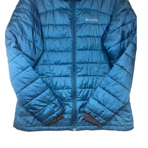 Columbia Thermal Coil Puffer Jacket Large‎ Blue Quilted Full Zip Lightweight L thumbnail 4