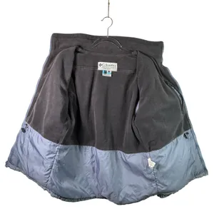 Vtg Columbia Interchange Jacket Nylon Fleece Blue‎ Grey Womens M Hiking Gorpcore thumbnail 8