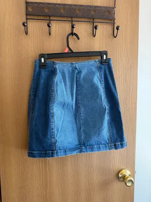 PACSUN Jean Mini Skirt Size 27 thumbnail 7