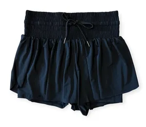 Black Active Butterfly Shorts thumbnail 1
