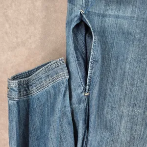 Gap Blue Demin Jeans Cotton Western Shirt Short Sleeve Top‎ Small thumbnail 6