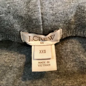 J Crew grey off the shoulder long sleeved top thumbnail 6