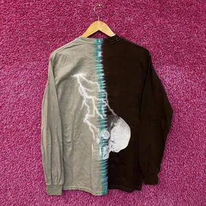 Metallica Split Dye Rock tie dye L/S shirt size small. thumbnail 2